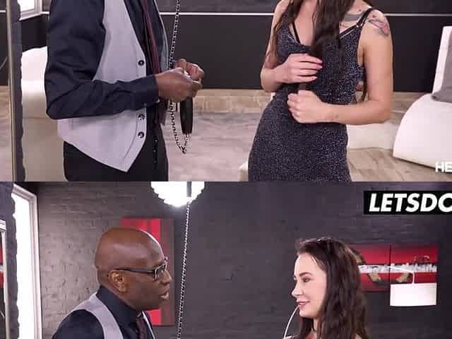 Marvelous Brunette hair Freya Dee Tries Anal With Massive Ebony Wang Full Scene