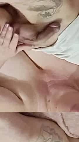 Neighbor Loves to Suck Dick for a Long Time and Swallow a Lot of Cum