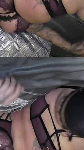 Cheyenne & Catalia - Bedroom Lesbians