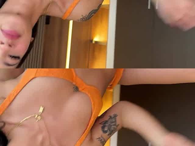 I Meet a Dude on the Beach, I Take Him to My Room and We Bang Hard! I Love His...