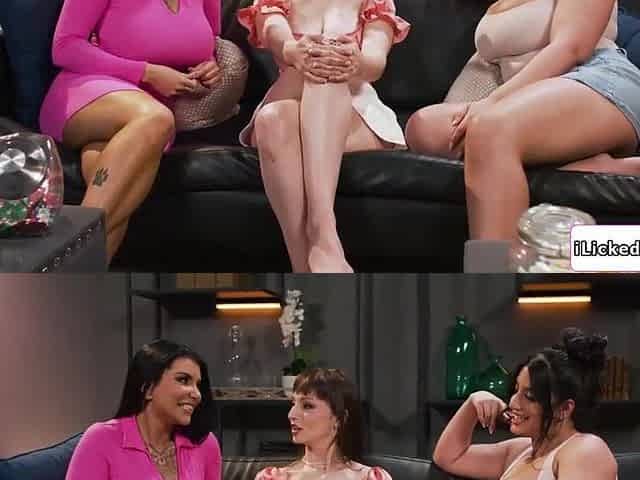 Large bazookas lesbo having trio with brunette hair mother i'd like to fuck bffs