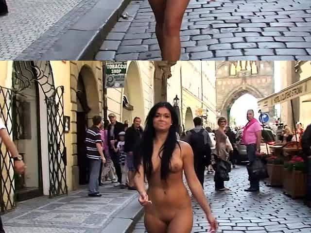 Amateur skater girl outdoor in public fucking for money