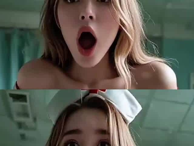 Lustful Nurse Anal Creampie Bang Hard Climax-Virtual Sex-Aipornmix[Generated Ai]