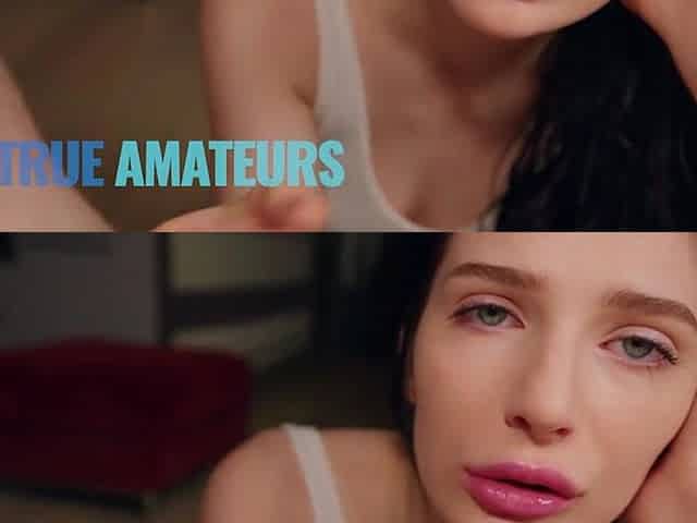 TRUE AMATEURS - Little Gets Her Taut Snatch And Booty Drilled By Tom, Then Gets A Trickling Creampie