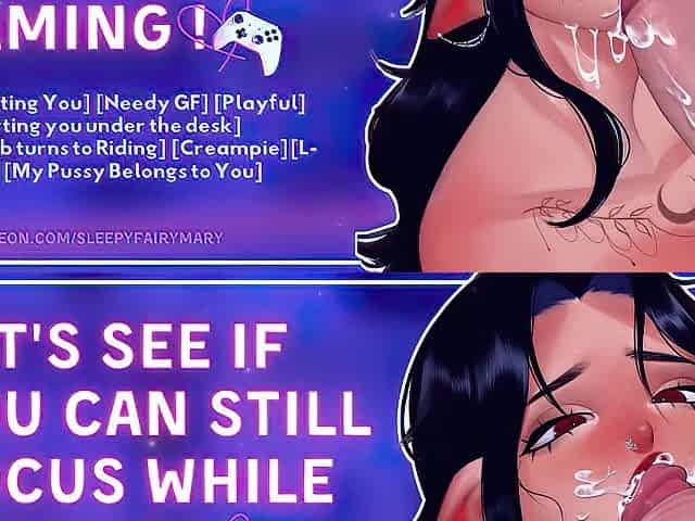 Needy GF Distracts You While You're Gaming - ASMR