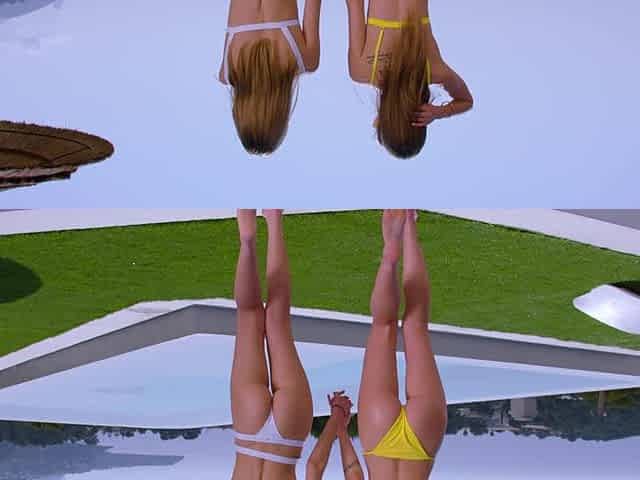 Three blonde beauties indulge in a wild, skinny bodied feast of pleasure
