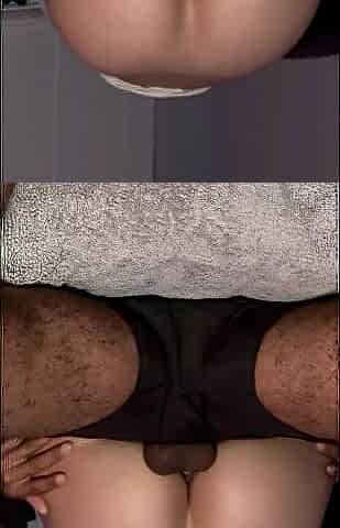 Creamy, soaked pink cunt banged - Female climax and sperm in the butt