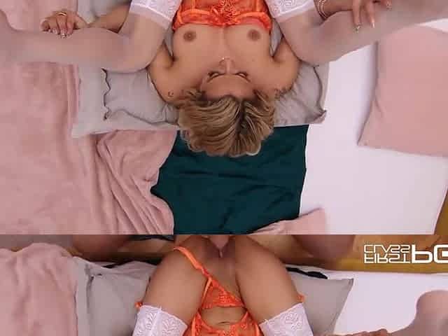 Tiny Latina Veronica Loves Big Fat Cock And Creampie With Veronica Leal