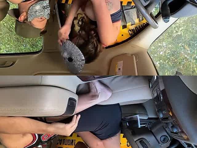 Hawt Perspired Bang in the Truck- Suck My Tits and Cum in Me!