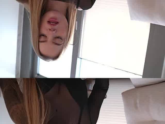 Shy But Hot Blond Sucking Schlong and Riding schlong for Creampie - Mira David