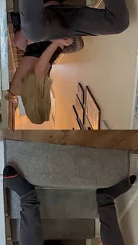Sexually excited wife bangs awaiting spouse after a perspired cuties night out