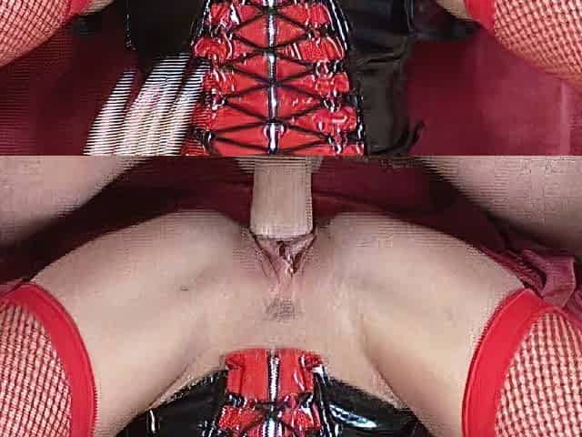 Nasty brunette pornstar with big boobs