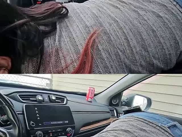 Cigarette Smoking Car Blowjob