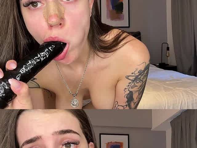 I Used My Favorite 21 Cm Black Dildo
