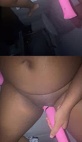 BLACK big beautiful woman SOLO DILDO PLAY