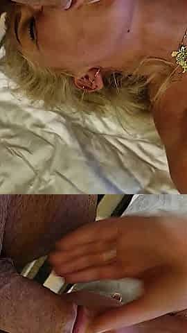 I love sucking and playing with my juicy cunt with a plug in my butt