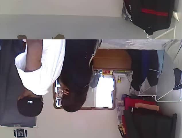 Hidden Cam Black Nerd comes over for the D