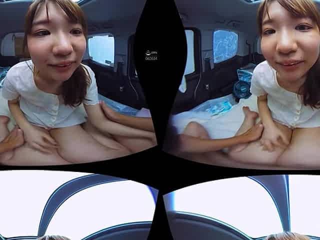 Extra Sweaty Car Sex with Horny Friend on Hot Day - VRlab9division