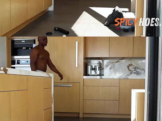 Cheating wife bangs with her large shlong ebony neighbour