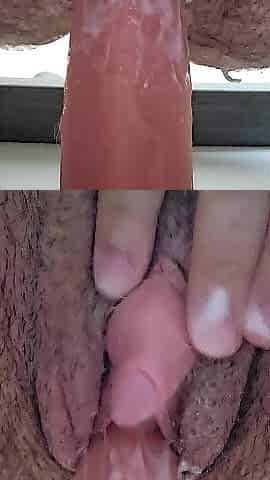 FTM Bangs Creamy Sex tool