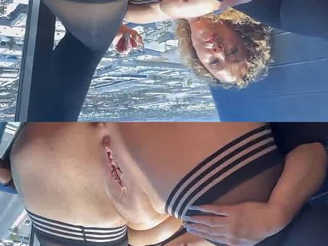 thick babe go wild on the dick