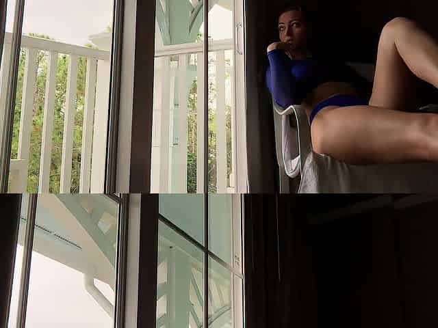 Dani Daniels d o t c o m Indoor Pool Day with My Sex toy