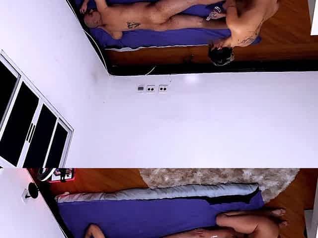 A Naughty Masseuse Has Sex with Her Client During the Massage.