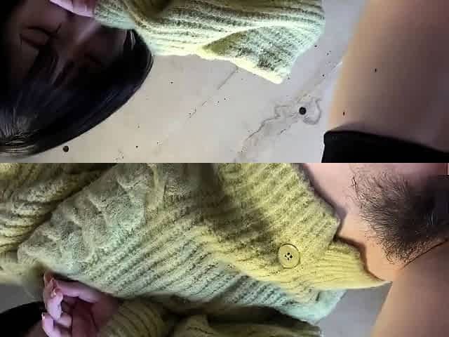 Great close up in japanese teen blowjob pov