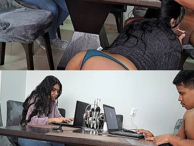 Mature Cheater Sucks My Dick