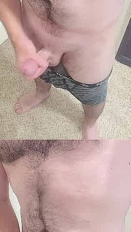 Wanking until I cum