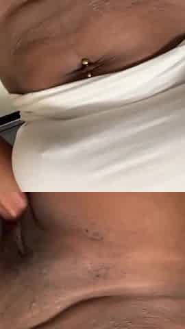 Risky Masturbation with Dildo in a Public Staircase