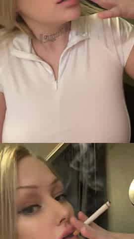 White Girl SMOKING video - @OgYennefer