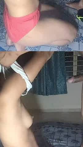 Desi Stepsister in Law Fucking Hard with Her Husband Ana Taking All Cum Inside