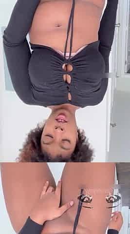Striptease Black lustful beauty