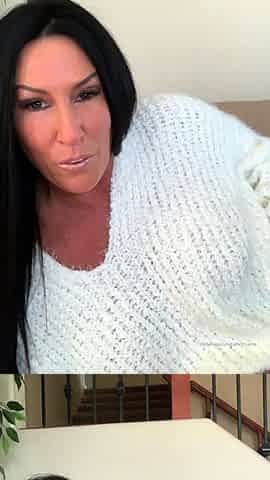 Chubby Brunette Big Boobs Dildo Masturbation