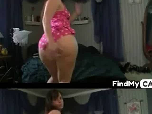 Brunette PAWG Shakes Her Dotty Ass