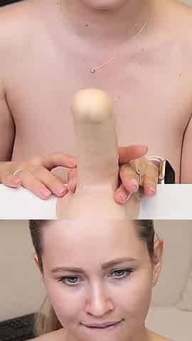She Jerks off a Rubber Cock and Sucks on It. You're Going to Love It.
