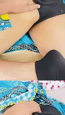 Bhabhi Enjoying Doggy Position Sex with Clear Hindi Audio