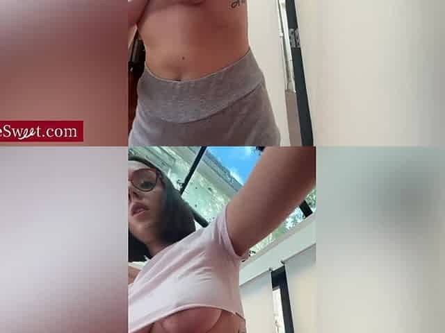 Hot Hairdresser Gets Concupiscent After Haircut And Rides Her Large Sextoy - Eve Pleasing