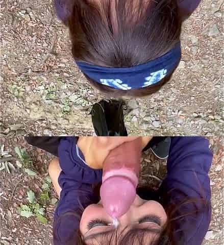 Amateur Asian Deepthroat Blowjob