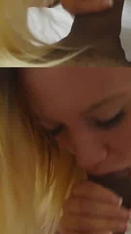 Cute stepsis blows her stepbro before stepmom comes home