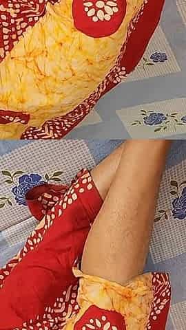 Stepmom Giving Foot Job Then Fucking Her Hairy Pussy