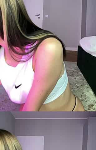 Blonde Teen Solo Masturbation