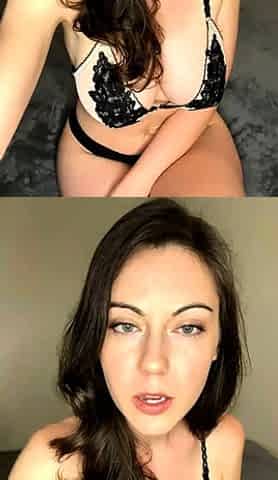 Big boob brunette masturbates on webcam
