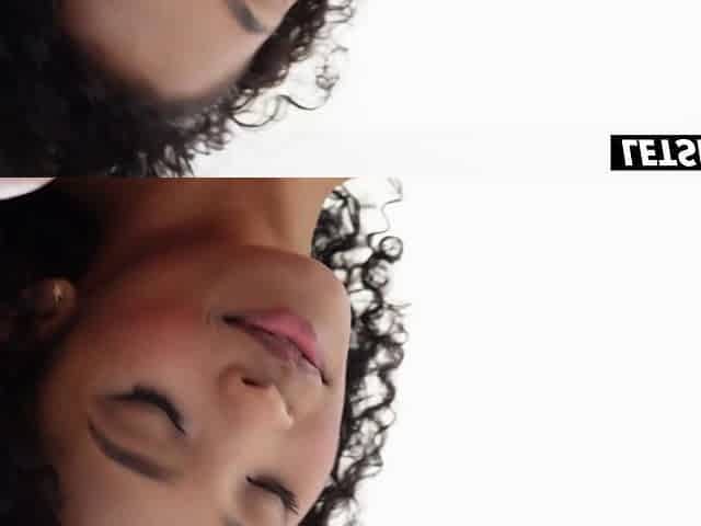 Erotic Moments with Beautiful Ebony Babe. Barbie Rous