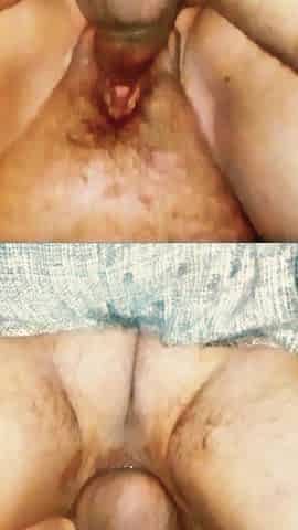 My Wife Rides and Floods the Entire Sofa with Her Lust, the Golden Shower Is Washing the Balls of Her Favorite Big Dick Boy.