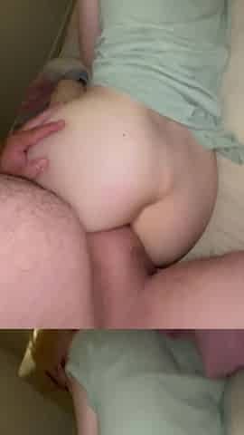 Fucking my girlfriend from behind