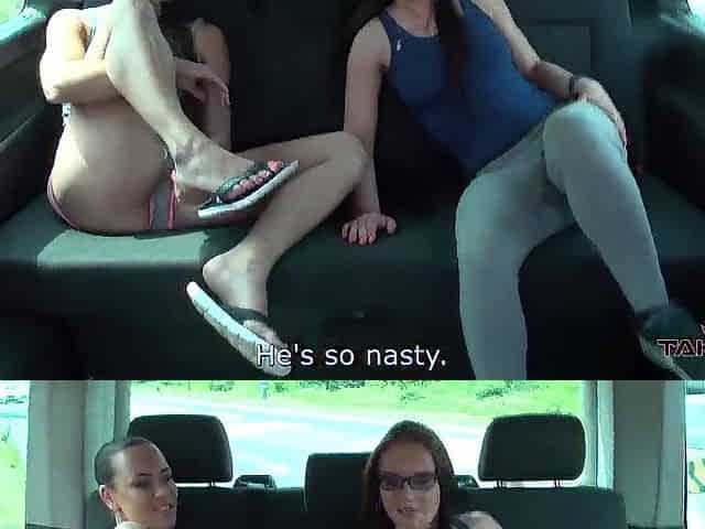 Wendy Moon & Mea Melone discovered chap on the street & bang his brain without head