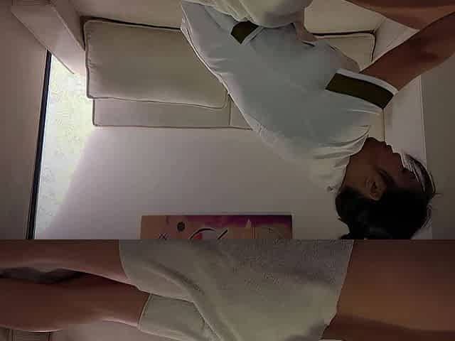 Oriental massage with glad ending in VIP massage room
