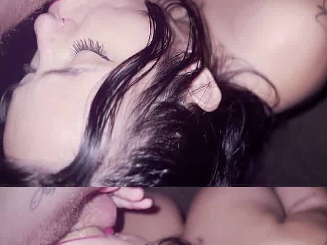 My Innocent Girlfriend Wanted Milk on Her Face, so I Gave It to Her!